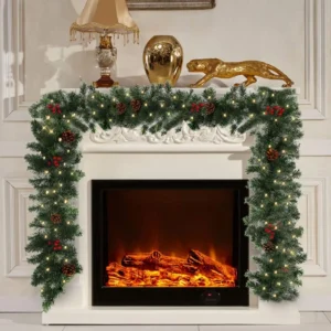 Christmas Garland Decorations Mantle Garland
